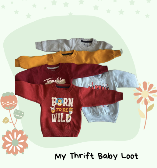 Preloved winter fleece pullovers (6-9 months)